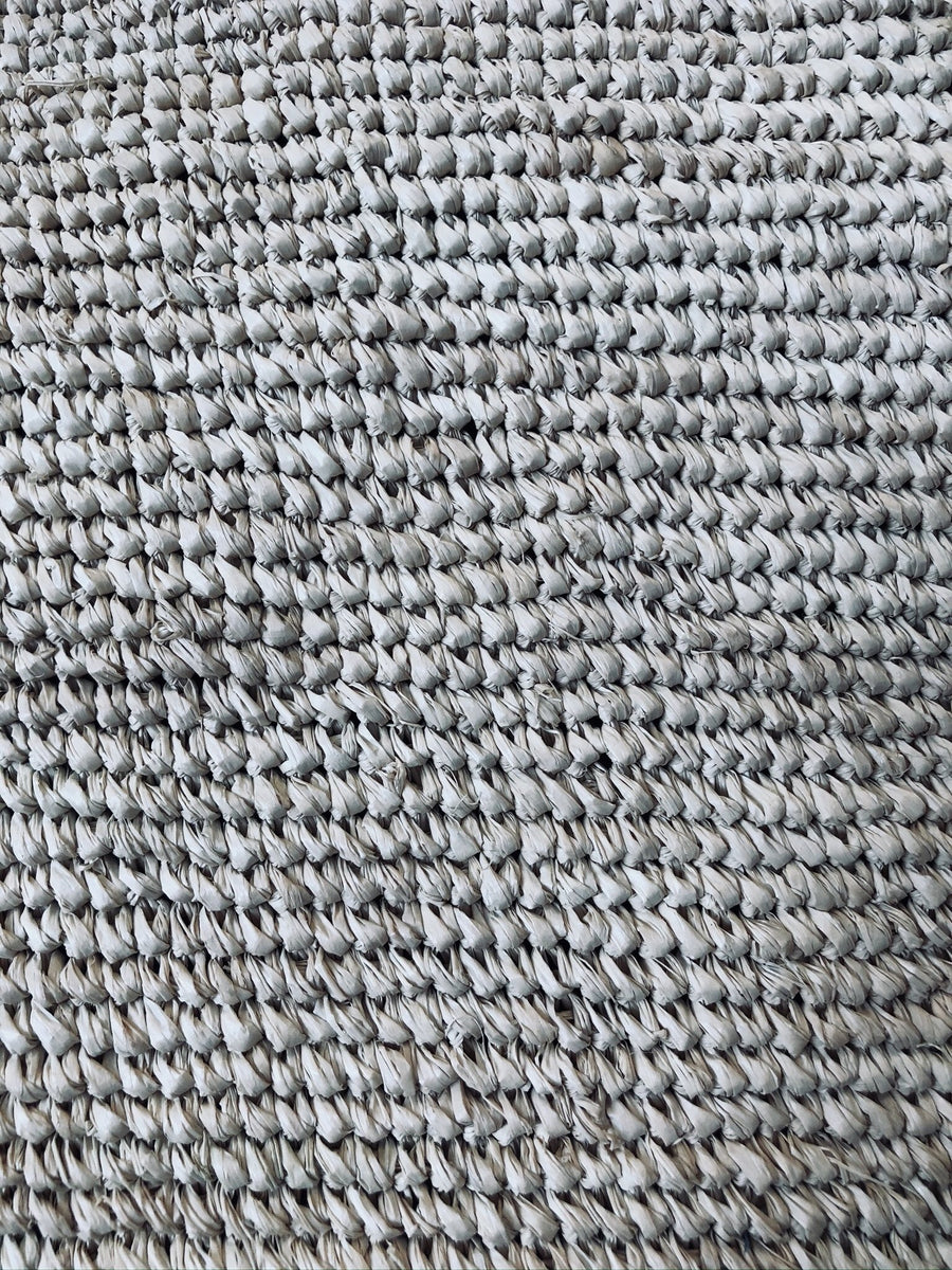 Pin on crochet : sac raphia / naturel
