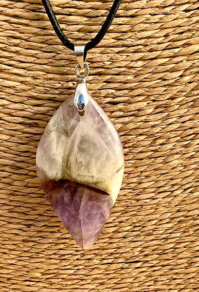 Pendentif Améthyste - Pierre Plate