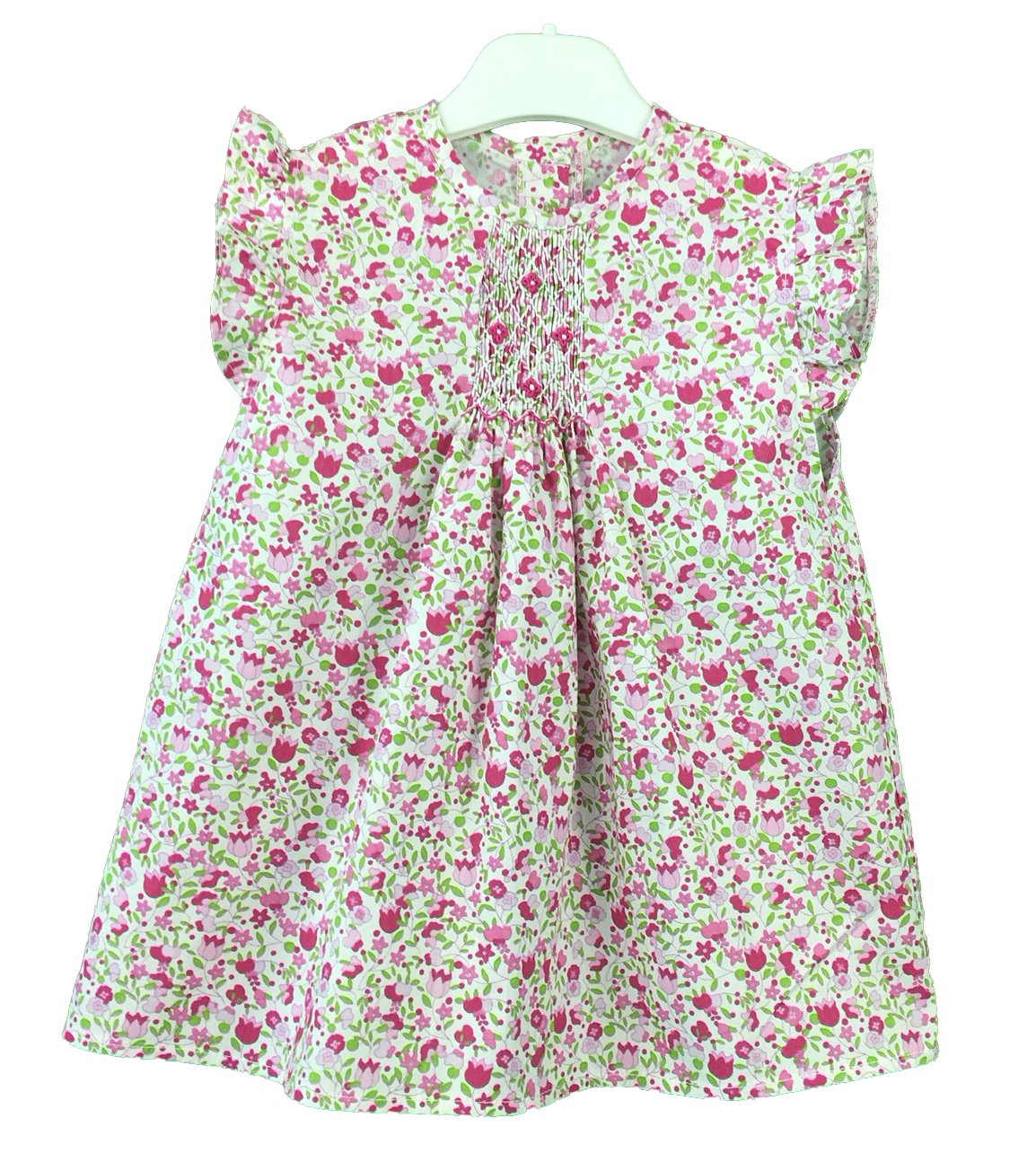 Blouse smocks Maki Rose Madagascar fleuri liberty