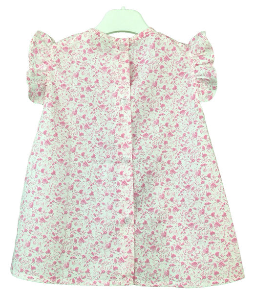 Blouse smocks Maki Rose Madagascar fleuri liberty