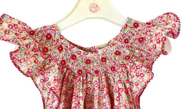 White Smocked Nightgown